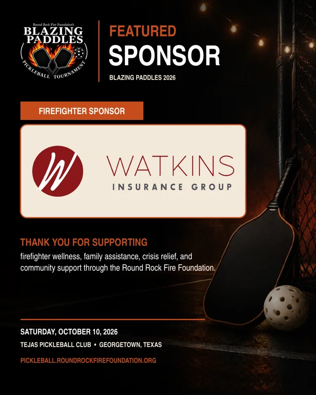 Watkins Insurance Group — Firefighter Sponsor